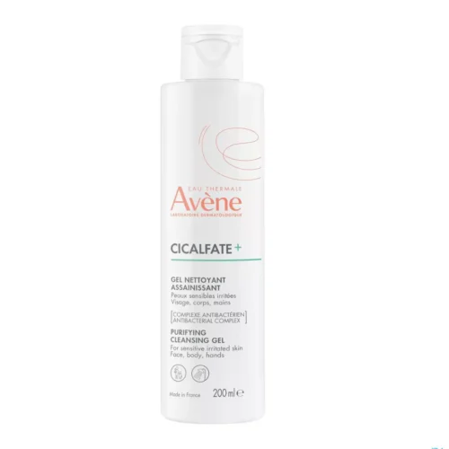 avene cicalfate+ gel nettoyant assainissant 200ml