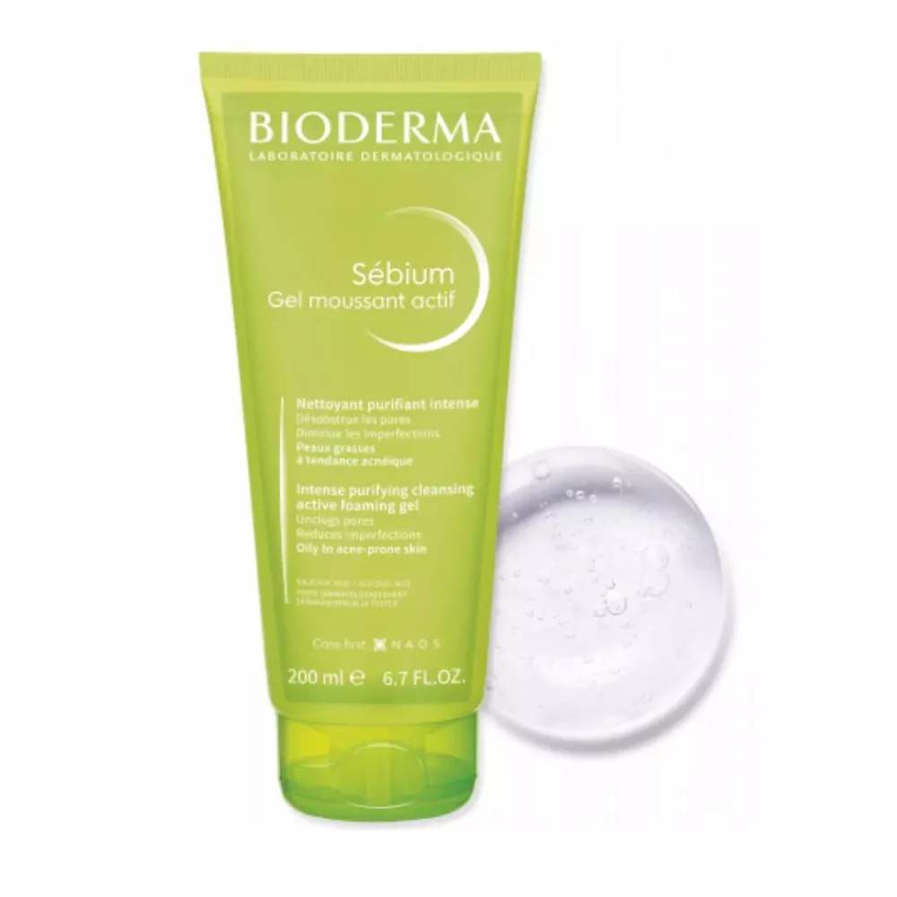 BIODERMA GEL MOUSSANT ACTIF 200 ML