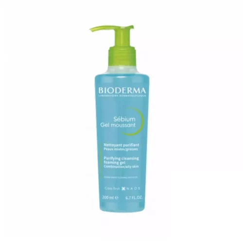 bioderma gel moussant 200 ml