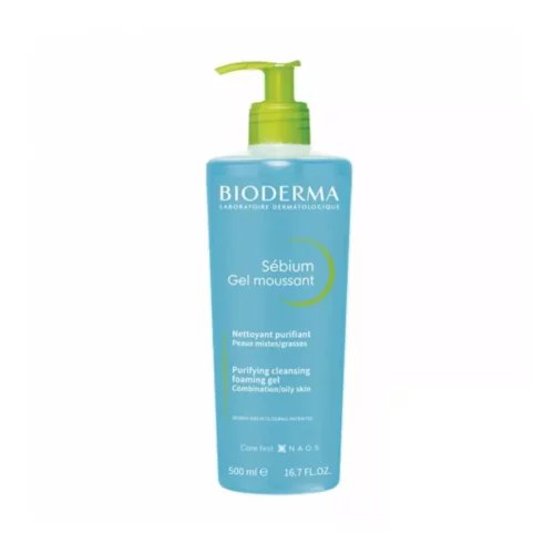 bioderma sebium gel moussant 500ml