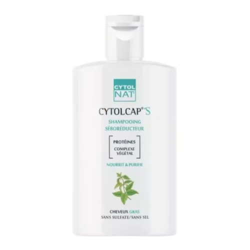 cytolnat cytolcap s shampooing seboreducteur cheveux gras 200ml