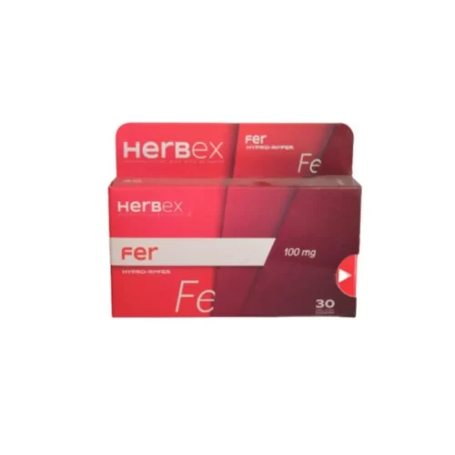 herbex fer 100mg 30 gelules