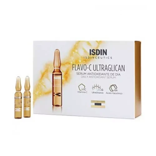 isdinceutics flavo-c ultraglican antioxydant et hydratant 30 unidoses de 2ml
