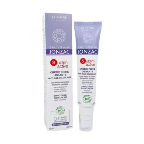 jonzac sublimactive creme riche lissante anti-age 40ml