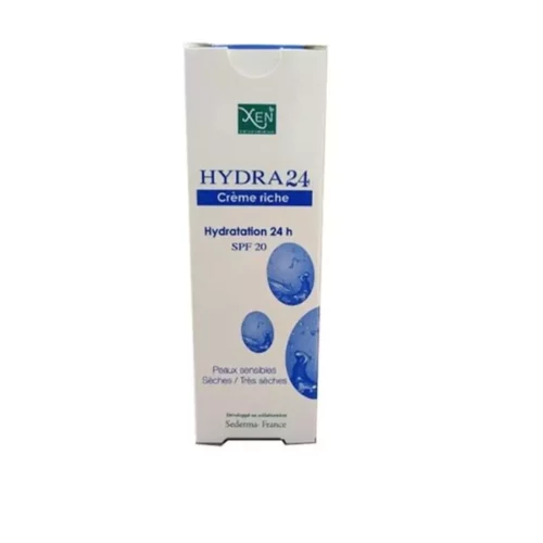 xen hydra 24 creme riche spf 20  50g