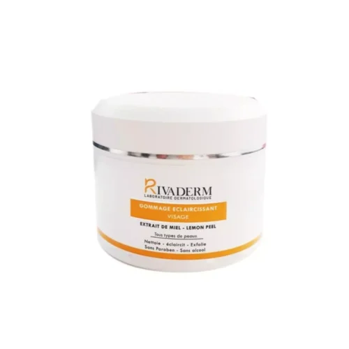 rivaderm gommage eclaircissant visage 150ml
