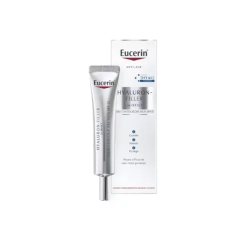 eucerin hyaluron-filler 3*effect soin contour des yeux spf 15  15ml