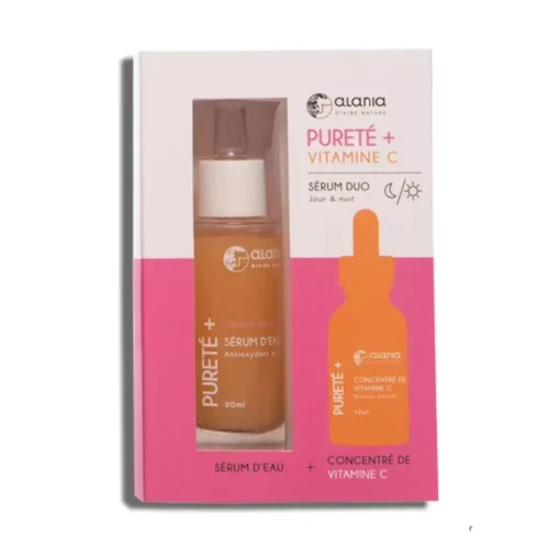 alania purete+ vitamine c serum duo jour et nuit