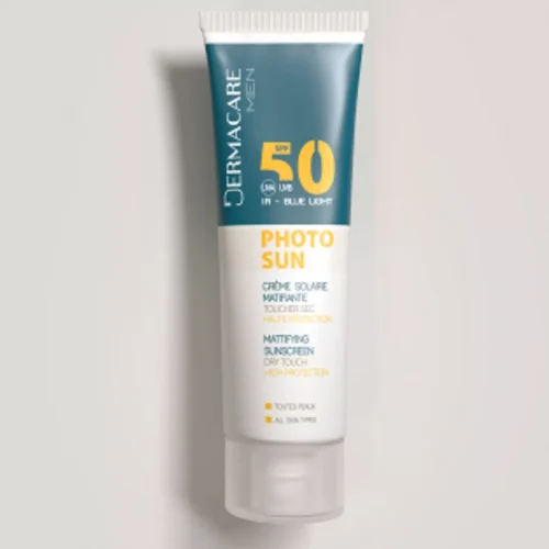 Dermacare photosun men creme sol. Mat 50 ml