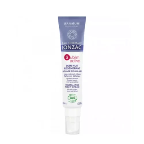 jonzac sublimactive soin nuit regenerat anti-age cellulaire 40ml