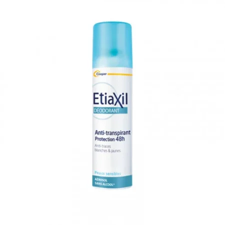 Etiaxil aerosol deodorant anti-transpirant 48h anti-traces 150ml