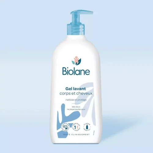 biolane gel corps et cheveux 2 en 1 750ml