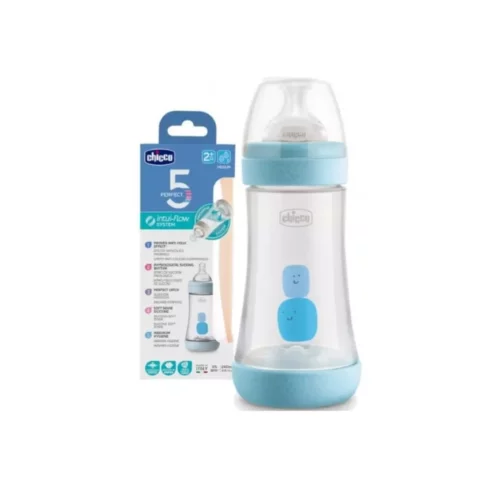 chicco bibron en plastique perfect 240ml boy