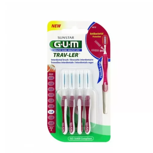 gum trav-ler brossettes x4 1.4mm 1612