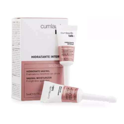 cumlaude lab gel-creme hydratant vaginal interne 6*5ml