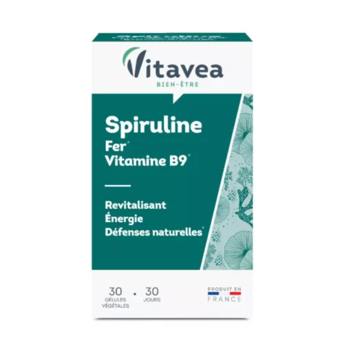 vitavea spiruline vitamine c 30 gelules