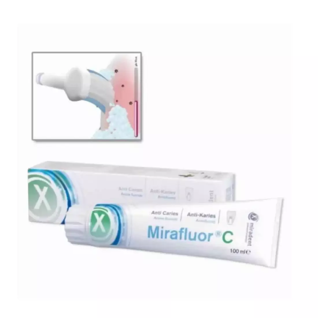 miradent mirafluor c 100ml