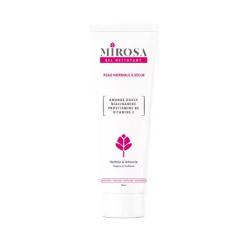 mirosa gel nettoyant peau normale à sèche 200 ml