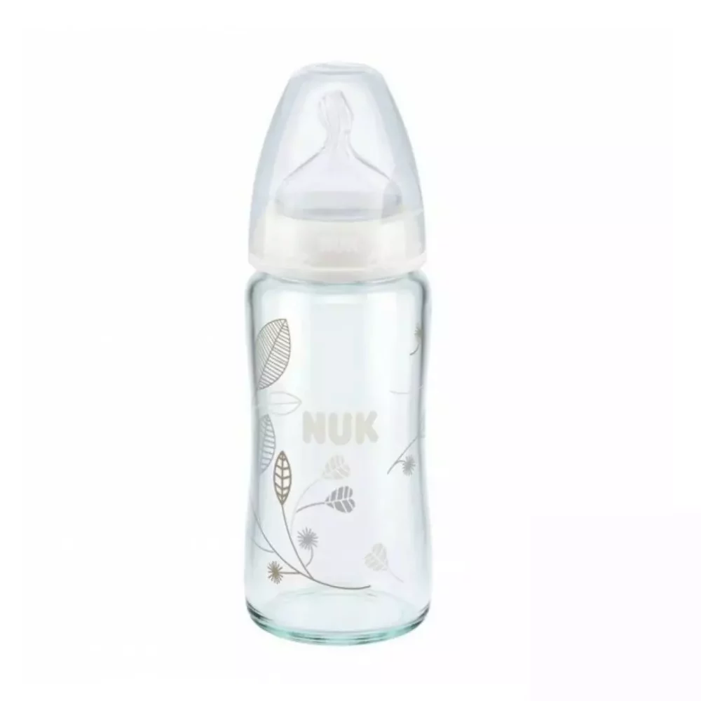 NUK First choice Biberon Verre 0-6M 240ML