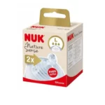 NUK TÉTINE NATURE SENSE 6-18M 2 PCS