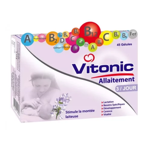 vital vitonic allaitement 45 gelules