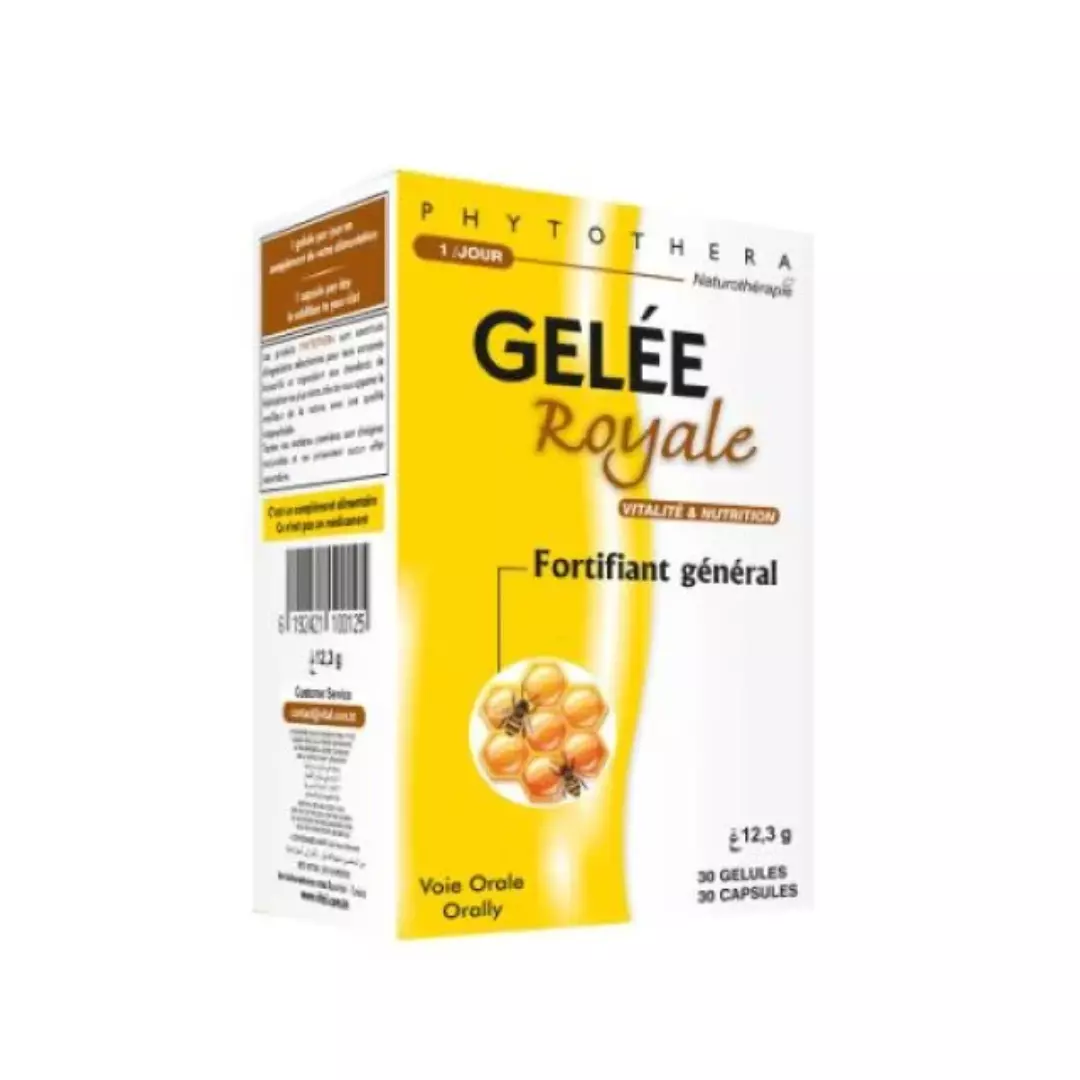 phytothera gelee royale-30 gelules