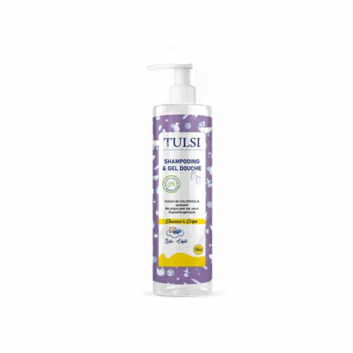 tulsi-shampoing et gel douche 250ml