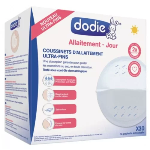 dodie coussinet d'allaitement jour en pochette 30