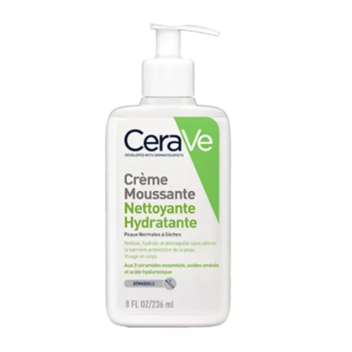 cerave creme moussante nettoyante hydratante 236 ml