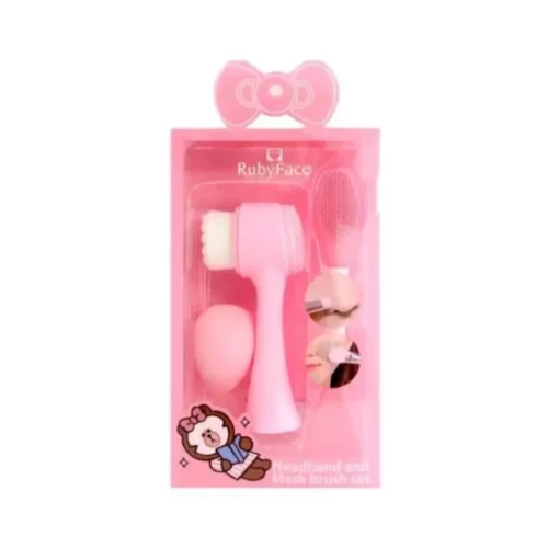 RUBY FACE coffret 2 Pieces soin visage + éponge