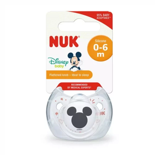 nuk sucette mickey avec boite - nuk - 0-6m
