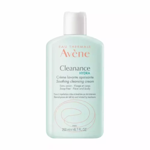 avene cleanance hydra creme lavante apaisante 200ml