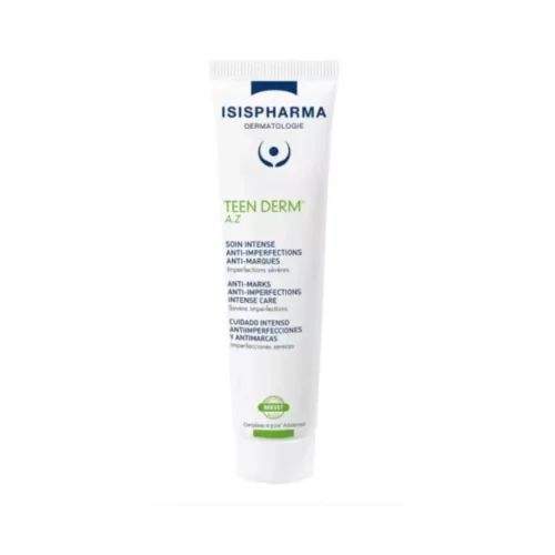 isispharma teen derm a-z soin intense peaux a tendance acneique 30ml