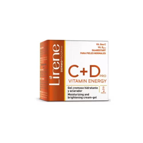 lirene c+d pro vitamin energy gel-creme de jour hydratant et eclaircissant - normale à mixte 50ml