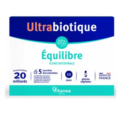 vitavea ultrabiotique equilibre 10 gelules