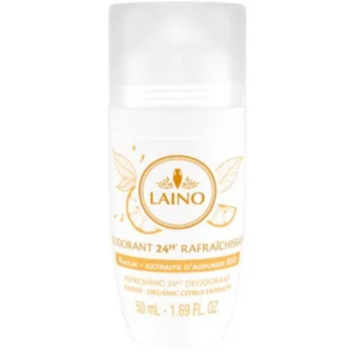 laino deodorant rafraichissant 24h agrumes bio 50ml
