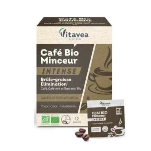 vitavea cafe bio minceur intense brule graisse 12 sachets