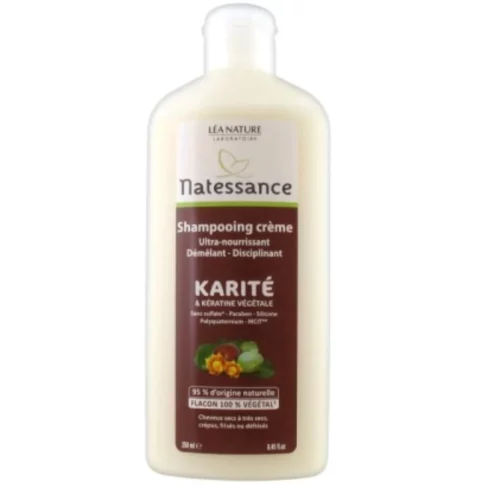 natessance shampoing creme karite 250ml