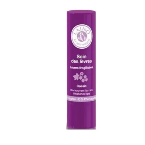 laino soin des levres fragilisees gout cassis 4g