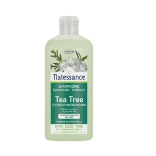 natessance shampoing equilibrant tea tree purifiant 250ml