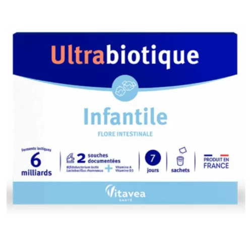 vitavea ultrabiotique infantile flore intestinale 7 sachets