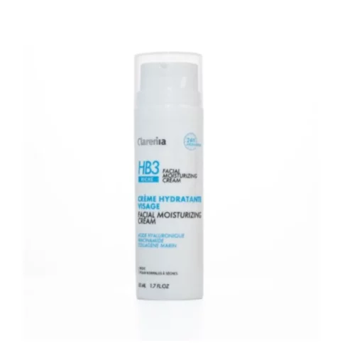 clarenia hb3 creme hydratante visage riche 50ml