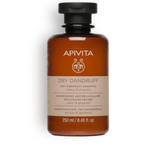 Apivita Shampooing Antipelliculaire Sèches 250ml Shampoing antipelliculaire sèche
