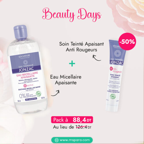 Pack jonzac anti-rougeurs