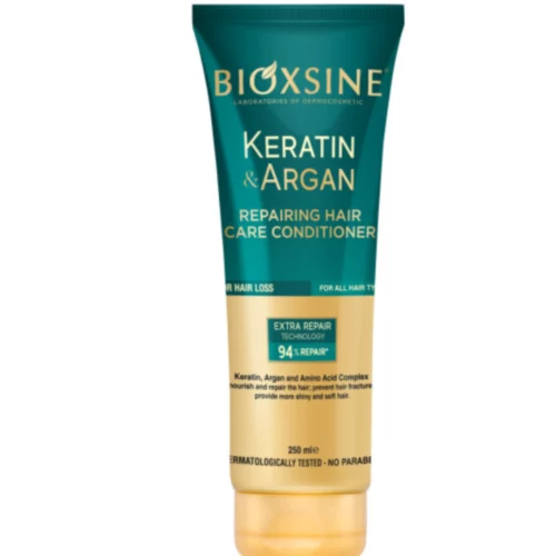 BIOXSINE KERATINE ET ARGAN APRES SHAMPOING 250ML