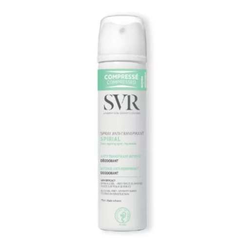 SVR SPIRIAL SPRAY DEODORANT ANTI TRANSPIRANT 75ML