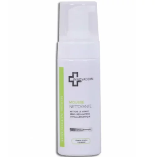 INNOVADERM MOUSSE NETTOYANTE PEAU MIXTE A GRASSE 150ML