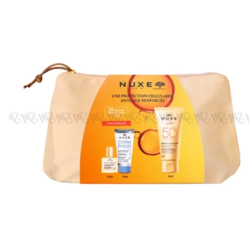 NUXE TROUSSE SUN PM FLUIDE FONDANTE +MINI 3EN1 OFFERT +MINI HP OFFERT