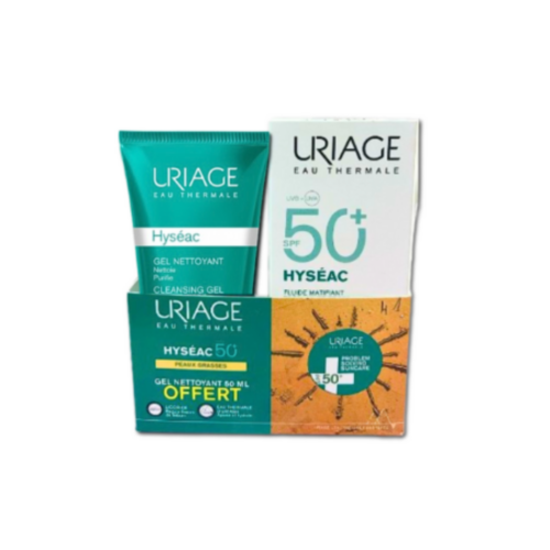 Uriage Hyseac Pack Ecran Teinte Claire + Gel Nettoyant 50 ML