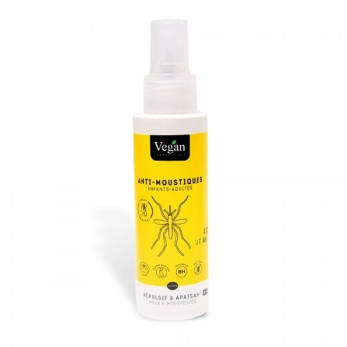 VEGAN SPRAY ANTI MOUSTIQUE REPULSIF ET APAISANT 100ML